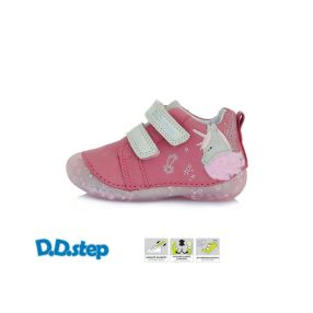 D.D. Step lány, átmeneti bőrcipő 19-24 méretig