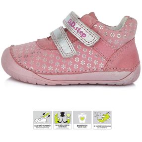 D.D. Step lány, átmeneti bőrcipő 20-25 méretig